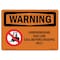 Signmission OSHA Warning Sign, 7" Height, 10" Width, Underground Gas Line Call No. 811, Landscape, WS-D-L-12874 OS-WS-D-710-L-12874 - alternate 1